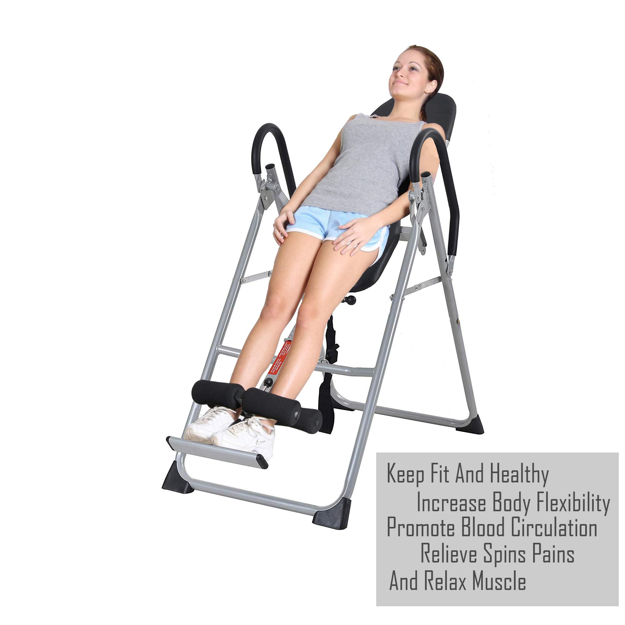 Kemket Inversion Table Back Therapy Fitness Reflexology Equipment