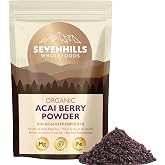 Sevenhills Wholefoods Organic Acai Berry Powder (Freeze-Dried) 500g