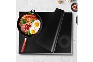 TPVUPC 52 x 61 cm Induction Protection Mat, Induction Protection Mat, Induction Hob Protective Mat, Induction Hob Protective Mat, Cover for Induction Hob