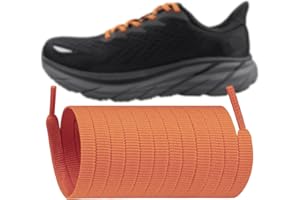ENDOTO 6MM Płaskie Sznurowadła do HOKA ONE ONE Butów Trampki Sneakersy, Sznurowadeł Zamiennik do Buty Biegania Shoelaces Replacement