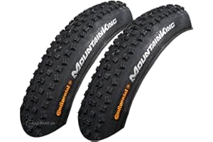 2 x Continental Mountain King 58-622 Tyre Cover Bicycle Tyres 29 x 2.30