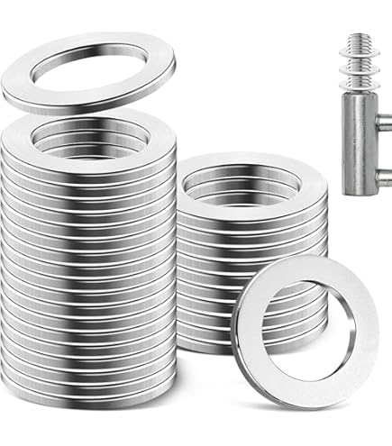 50 Rondelle Freno M10 DIN6798 - In Acciaio Zincato, Per Bulloni E Dadi, Antiallentamento