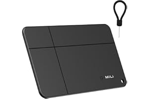 MiLi MiCard Wallet Tracker für Android & iOS, kabellos wiederaufladbare Smart Tracking Karte mit NFC-Visitenkarte, kompatibel mit Mein Gerät Finden & Wo ist?, für Geldbörse/Koffer/Taschen