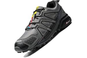 WYUKN Zapatillas de Ciclismo MTB ， 2021 Hombres Mujeres Zapatillas de Bicicleta de montaña Transpirables con Bloqueo automático,H1-46EU