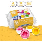Circle Toys 6'lı Geometrik Yumurta Eşleme Oyunu