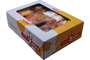 ALHAMBRAGOLD Dulces Zafra Bollería Artesanal - Dulces Sin Azúcar 850g. Aprox. - Pack Degustación - Caja Surtida Desayunos Sin Azúcar, Delicias de Bollería