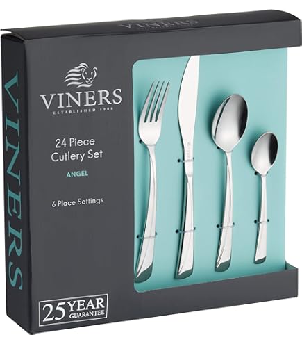 Arthur Price Rio 24 Piece Cutlery Set : Amazon.co.uk: Home & Kitchen
