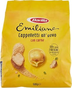 Barilla Pasta all'Uovo Ripiena Le Emiliane Cappelletti alla Carne 500 g