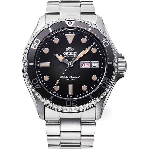Orient Orologio Automatico Uomo – Quadrante Blu, Cassa 43 Mm, Cinturino Acciaio, Vetro Zaffiro, Impermeabile 20 Bar (RE-AU0306L00B)