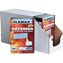 Anzündwürfel 48 Stück - Grillanzünder & Kaminanzünder Aus Wachs