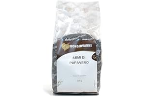 BONGIOVANNI FARINE E BONTA' NATURALI Semi di Papavero 500g BIO