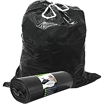 Lot De 40 Sacs Poubelle De 40 à 60 Litres Avec Cordon De