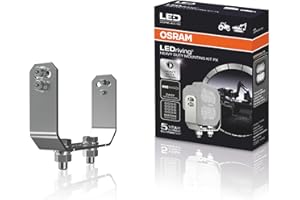 ‎OSRAM OSRAM LEDriving® Heavy Duty Mounting Kit PX, LEDPWL ACC 102, OFF ROAD, Zubehör für LED Arbeitsscheinwerfer Professional Series PX, Schwarz