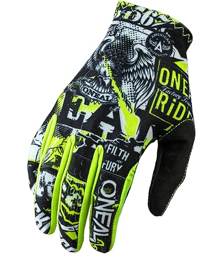 O'NEAL | Jersey | Enduro Motorcycle | Geschikt voor maximale bewegingsvrijheid, Innaaibare elleboogbescherming, Ademend materiaal | Jersey Element Villain | Volwassen | Wit | Maat M