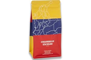 Scott&Co. Colombian Excelso Coffee Beans. 100% Arabica Medium Roast Whole Coffee Beans, Single Origin. 500g