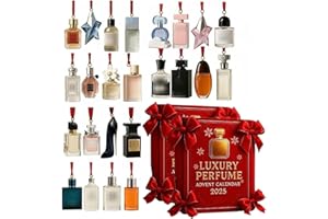 DITU Luxus Parfüm Adventskalender 2025 Parfum, 24 Tage Parfüm Display Geschenkset, Adventskalender Männer für Frauen & Männer - Premium Holiday Countdown Geschenke Set (2)
