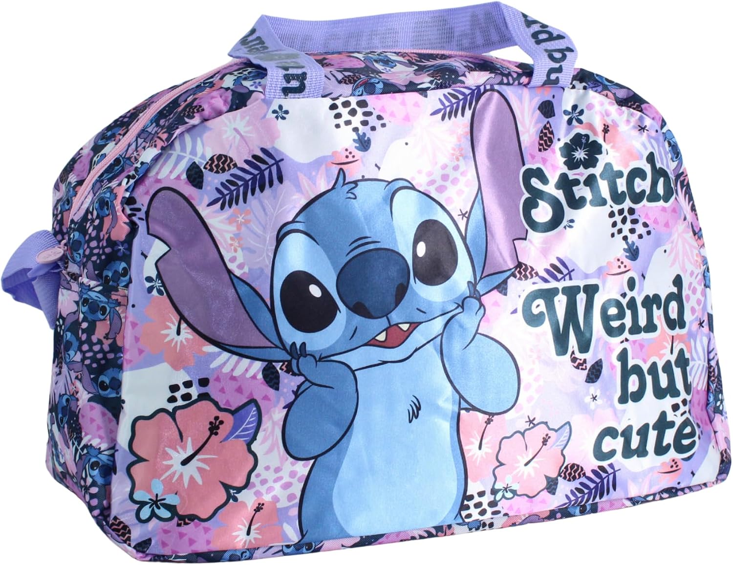 Disney Stitch Bolsa Deporte, Bolso de Gimnasio para Niñas, Bolsa de Equipaje Infantil, Accesorios Regalo para Niñas