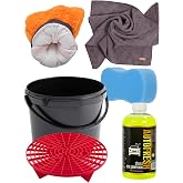 AUTOFRESH OTO DIŞ YIKAMA SETİ ARA&Ccedil; YIKAMA KOVALI VE KUM &Ccedil;AKIL FİLTRELİ GRİD GUARD SET