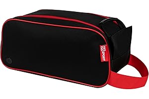 55 Sport Classic Football Boot and Shoe Bag - Black & Red