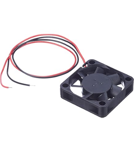 VENTOLA 12V DC DI RAFFREDDAMENTO 40 X 40 Mm (4 X 4 Cm) PER STAMPANTE 3D