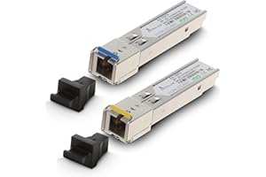 Extralink WDM SFP Modul Singlemode 1.25G SC 1310/1550nm bis 3km – Kompatibel mit HP ARUBA – Gigabit Transceiver für Switch Router