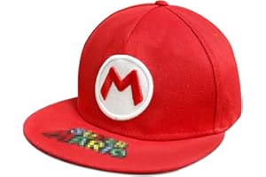 HAMINE Flach Einstellbare Basecap,Baseballmütze Kinder Erwachsene,Cartoon Mützen,Baseball Cap,Kappe Kopfumfang 50~58cm,Geeignet für Kinder ab 7 Jahren und Erwachsene