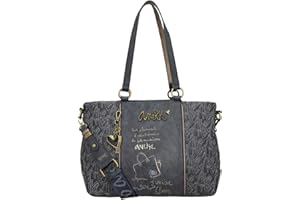 Anekke sac à épaule bandoulière Boutique Tote Bag Multicolor bleu marine