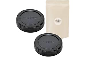 2x M4/3 - copriobiettivo posteriore retro per Micro 4/3 - Adaptout marca francese