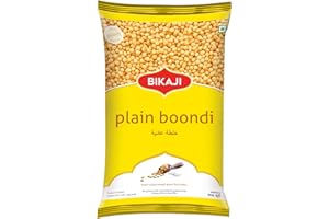 Bikaji Boondi Plain Indian Namkeen Snack 6 x 200gm