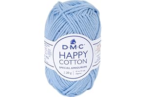 DMC - Happy cotton - Speciale Amigurumi - 100% cotone - Morbido e piacevole da lavorare | Gomitolo da 20 g - 43 m | 49 colori