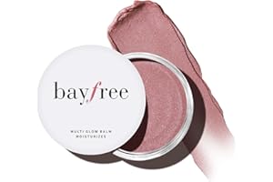 bayfree Multi Glow Balm, Blush in Crema Fard in Crema, per Occhi Labbra e Guance, Texture Leggera e Morbida, Effetto Naturale, Pink Camellia