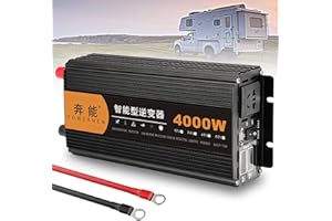 XINGSHANG 2200W 3200W 4000W 5000W 6000W 8000W 9000W 12000W 15000W Inverter Potenza a Onda Sinusoidale Pura 12V 24V a 220V 230V,Adatto per Uso Domestico in Negozi,Auto a Lunga Distanza e Viaggi (24V,4000W)