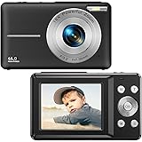 Appareil Photo Numérique Compact 1080P Mini Video Camera FHD 44MP Rechargeables Vlogging Appareil Photo avec 16X Digital Zoom