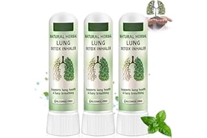 ANSHKA Ourlyard Natural Herbal Lung Detox Inhaler,Ourlyard Herbal Lung Cleansing Inhaler,Ourlyard Lung Detox Inhaler,Ourlyard Nasal Inhaler Stick,Nasal Inhaler Natural (3)