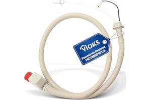 VIOKS Aquastop Schlauch Spülmaschine 1,5 m Ersatz für AEG Electrolux 140180589016 80725060474 8072506176 - Aquаstop Zulaufschlauch Geschirrspüler/Aquаstop für Geschirrspüler AEG Smeg Juno