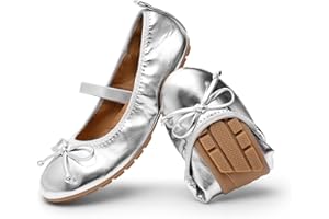 DREAM PAIRS Bailarinas Niña Zapatos Planos Chica Princesa Mary Jane con Plantillas Suave Suela Antideslizante