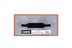 Werku WK601880, Talocha Rectangular, Medidas Base 280 x 140 mm, Base Acolchado Caucho-Espuma 20 mm