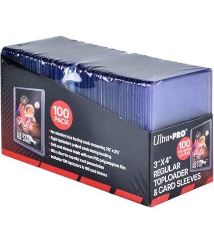 Aazon.co: Ultra PRO - Toploaders Regulares (35 Ct.) Para Tarjetas De