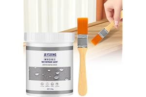 KALUOFAN Sigillante Impermeabile,Colla Impermeabile Trasparente Per Esterni， Invisible Waterproof Agent,Sigillante Perdite Acqua,Sigillante Perdite Acqua per Piastrelle del Bagnoe, Tetto e Muro Esterno