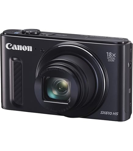 Canon PowerShot SX620 HS Digital Camera - Black: Amazon.co.uk