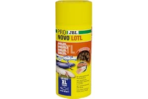 PRONOVO LOTL GRANO, huvudfoder för Axolotl från 15–25 cm, fiskfoder, storlek XL, 250 ml