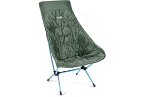 Helinox Seat Warmer | Der Gesteppte Sitzbezug mit synthetischer Isolierung wärmt Ihren Stuhl (Coyote Tan and Forest Green, Chair Two)