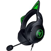 Razer Kraken Kitty V2 - Kablolu RGB Kulaklık Kedi Kulaklı (Reaktif Akış Aydınlatması, Razer HyperClear Mikro, TriForce 40 mm 