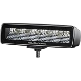 Hella Led-Uzun Huzme Far Mini Lightbar 6.2" - 12/24V - 2000Lm - D&ouml;rtgen - Geniş &Ccedil;aplı Aydınlatma - Kablo Uzunluğu: 800Mm - So