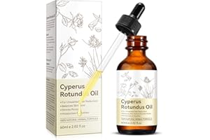 GENERISCH Cyperus Rotundus Oil for Hair Removal, Cyperus Rotundus Öl für die Reduzierung des Haarwuchses am Körper, Natürliches Cyperusöl für Feuchtigkeitsspendende & Glatte Haut (2.02 fl.oz)