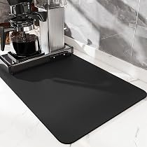 Tapis égouttoir Vaisselle 42x71 Cm - Absorbant Nano-cuir, Anti-taches, Pour Machine à Café Et Plan De Travail - 8