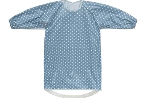 Little Dimsum Bibs with Sleeves,Baby & Toddler Weaning Bib Coverall,Long Sleeve Baby Bib for BLW cover High Chair Bib Apron New Waterproof Unisex Fits 6 Months–3 Years Old