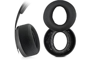 ZLIT Coussinets de rechange pour casque sans fil Sony Playstation 5 Pulse 3D PS5 (filet de football)