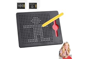 Zyluniy 2 Stück Magnetische Zeichenbretter Magnettafel Kinder, Magnetische Zeichentafel mit Stift, Magnetspiel für Kinder, Magnetspiel Maltafel Weihnachten Geschenk für Kinder ab 3 Jahre Schul Familie