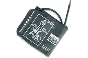 GROVL Blood Pressure Cuff Upper arm Adjustable Large Cuff for Blood Pressure Monitor, 22-52cm Adjustable Extra Large arm Cuff with Interchangeable connectors for Adults Seniors (1 Extra Large Cuff)